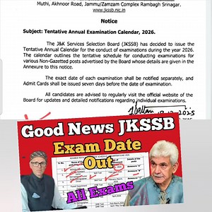 797K views · 6.8K reactions | All Exams Dates OUT, JKSSB Latest Official Exam Calendar 2026 | SSC Toppers | Facebook