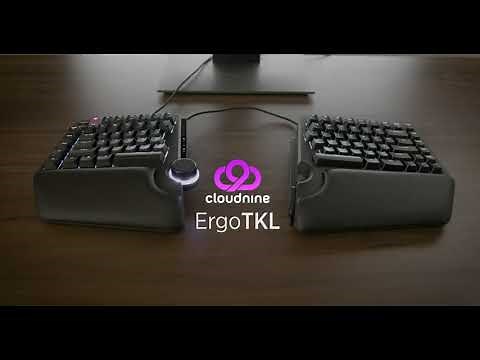 Cloud Nine Ergo TKL Ergonomic Split Keyboard