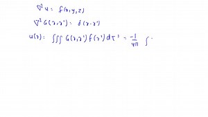 SOLVED:Consider the electrostatic Green functions of Section 1.10 for Dirichlet and Neumann boundary conditions on the surface S bounding the volume V. Apply Green's theorem (1.35) with integration variable 𝐲 and ϕ=G(𝐱, 𝐲), ψ=G(𝐱^', 𝐲). with ∇^2 y G(z, y)=-4 πδ(𝐲-𝐳). Find an expression for the difference [G(𝐱, 𝐱^')-. .G(𝐱^', 𝐱)] in terms of an integral over the boundary surface S. (a) For Dirichlet boundary conditions on the potential and the associated boundary condition on the Green