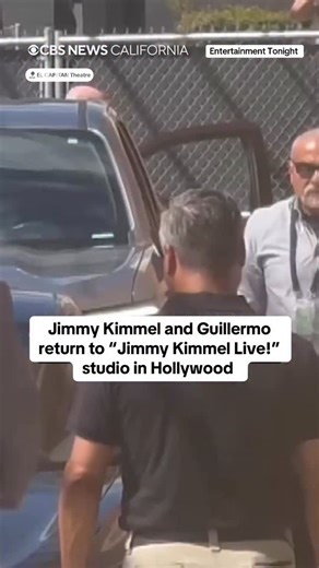 Host Jimmy Kimmel and sidekick Guillermo Rodriguez were seen arriving at the “Jimmy Kimmel Live!” studio in Hollywood Tuesday ahead of their first show back following a week-long suspension from ABC and Disney. However, dozens of ABC-affiliate stations owned by the Sinclair and Nexstar media groups will not air the late night show’s return, standing behind their move to preempt the broadcast following the political commentary from Kimmel following the assassination of Charlie Kirk. #jimmykimmel 