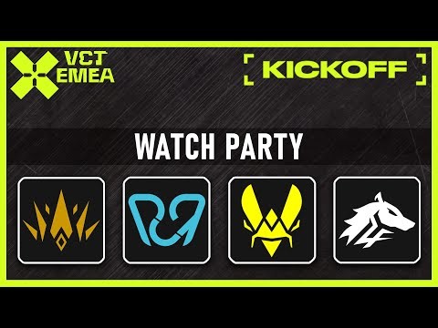 BBL vs PCFIC | Vitality vs ULF - VCT EMEA Watch Party