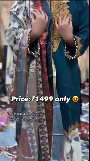 Premium 4 Pc Sharara Set with heavy ZariTilla Patch work Price₹ 1499 only