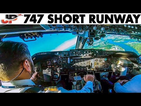 Landing BOEING 747-200 on short runway at Maastricht🇳🇱