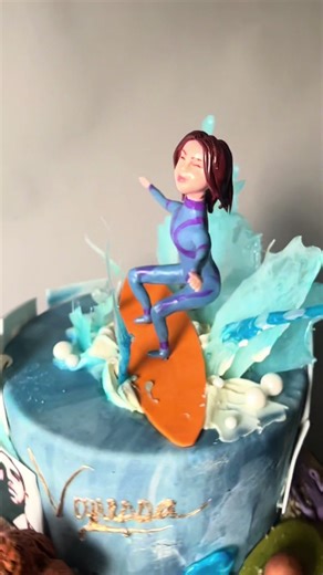 Drizzy, surfing, and all Vanessa’s favorite things for her birthday 🎂 #drake #cake #nyc #andycakesnyc