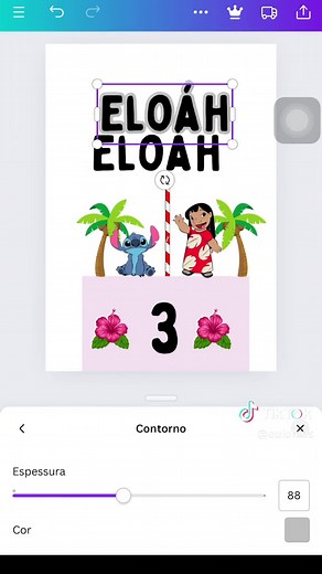 Como fazer topo de bolo personalizado com Canva