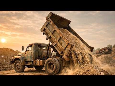 Rusty Dump Truck Revival – The Most Satisfying Heavy Equipment Restoration