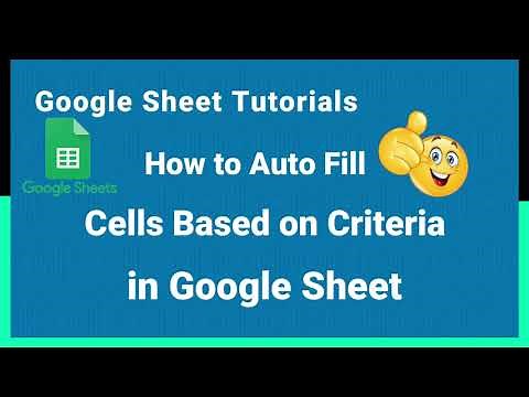 #151-Google Sheet Tutorial: How Auto Populate Cells with App Script based on Criteria