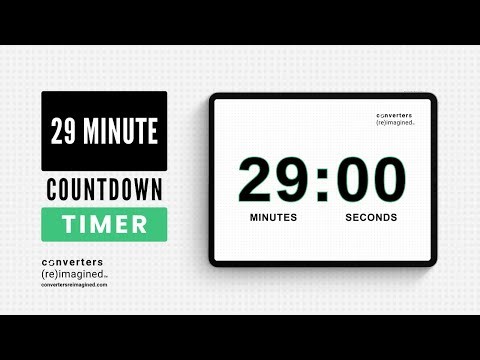 29 Minute Timer
