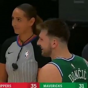 Caught on camera: Luka Doncic working his magic with referee Ashley Moyer-Gleich 😍🏀 Meanwhile, the Lakers and Hawks come in hot for matinee TODAY! 🏀 Atlanta Hawks at LA Lakers 📺 Sportsmax Channel 735 📆 March 20th, Saturday ⏰ 3:30 PM | What's On REV