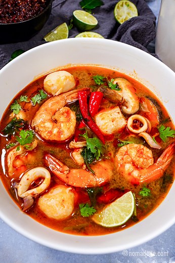 Tom Yum Talay | Ultimate Seafood Tom Yum - Nomadette