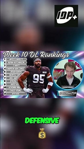 Vita Vea Week 10 Streamer Alert 💥 | IDP Fantasy Football Must-Watch Matchup