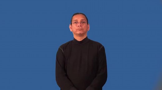 Watch how to sign 'mostly' in American Sign Language.