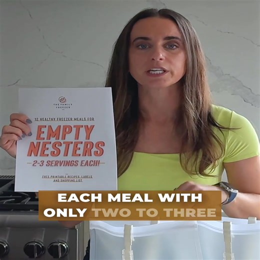 ** Live Online Cooking Class ** 12 Healthy Freezer Meals for Empty Nesters! Tuesday, April 29th @ 1:00 PM ET Join Kelly, mom of 5 and freezer-cooking expert, from The Family Freezer as she prepares 12 Healthy Freezer Meals for Empty Nesters!! These easy and healthy meals can be quickly assembled and frozen for months. Everyone who attends the class will get a copy of Kelly's recipes and shopping list for free! Don't miss this event! Can't wait to see you there. | The Family Freezer