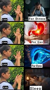 725K views · 4.6K reactions | Daily Mudras #stress #gas #eyes #sleep #yoga #yogapractice #meditation #meditationmusic #fbreelsvideo #fitness #fitnessmotivation | Sarv Samridhi Yoga | Facebook