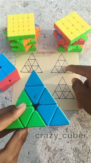 Pyramixn cube solve in new tricks 🤯#cyborg #puzzle #rubikscube #viral #india #japan #brazil #cube