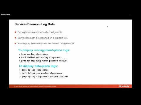 Fuel Workshop: Next Generation Firewall Advanced Management Plane Troubleshooting