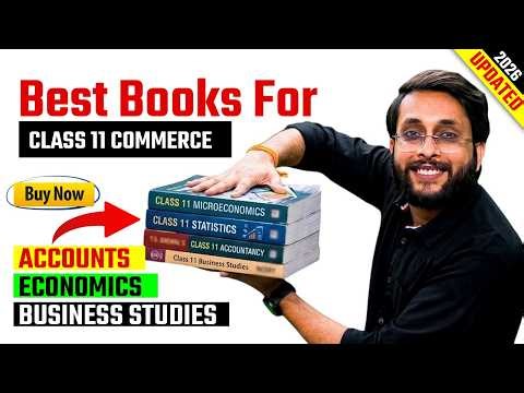 Best Books for Class 11 Commerce 2026 🔥 | Accounts, Economics, BST | Complete Guide by Harsh Sir