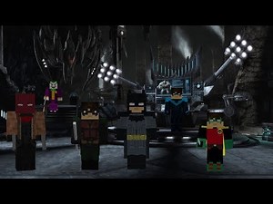 Batman/BatFamily Mod (Legends Minecraft Mod) Sum 6.0 Suit Showcase