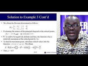 econ 315: Session 2 - Constrained and Unconstrained Optimization