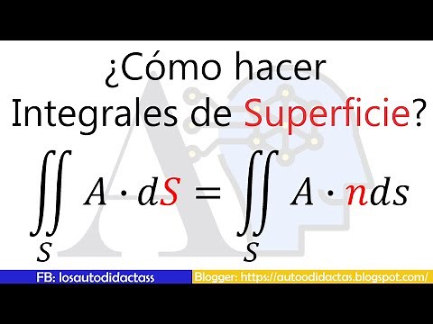 ¿Cómo hacer integrales de Superficie? - Teoría - Ejemplos - Cálculo Vectorial