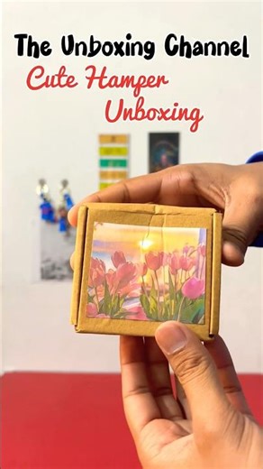 You won’t Believe What’s Inside This Cute Hamper? 😍📦 #theunboxingchannel #giftbox #youtubeshorts