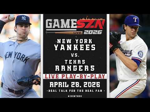 🔴 LIVE New York Yankees VS Texas Rangers | Play-By-Play & Reactions | 4/28/26 🔥⚾