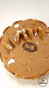 Glaçage miroir au chocolat #foryourpage #foryou #viralreels #glacagemiroir #glaçage | So Delicious