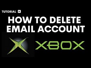 How to delete Xbox account from email