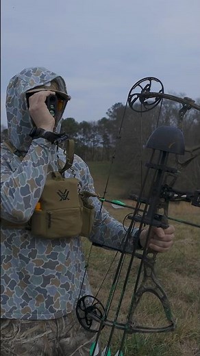 Using My Vortex Crossfire HD 1400 Rangefinder To Sight In My Bowtech Bow