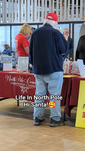 Santa Is Real #northpole #alaska #life