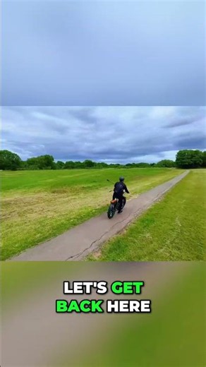 How Fast Does This MASSIVE Tire E-Bike Go?! #shorts #ebike #test