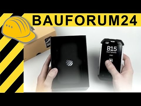 CAT B15 Unboxing - New Android outdoor phone by Caterpillar Cellphone Review