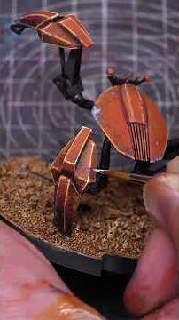 How to paint a Crab Droid for Star Wars: Legion! #starwarslegion #composer #minipainting