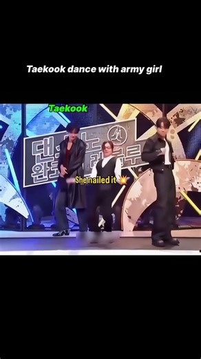 Taekook dance with army girl