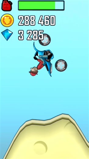 Hill Climb Racing Gameplay MOTORCROSS BIKE on Desert Part-2 #shorts