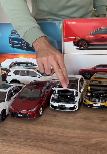 Realistic Miniature Diecast Model Car Collection