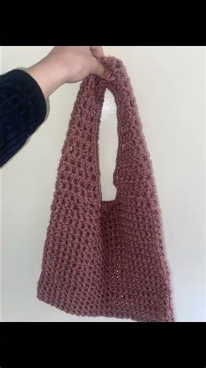 Mesh tote bag #crochet #crocheteveryday