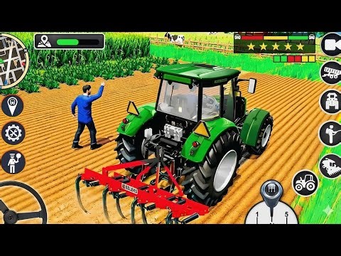 Modern Tractor Farming Driving Simulator 3D - New Tractor Games - Android Gameplay paat-30
