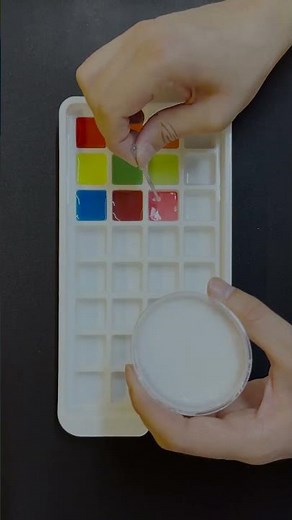 The Secret to the Perfect Light Purple! 💜✨ #colormixing #satisfyingart #colortheory