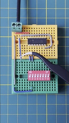 Breadboard Assemble #circuitdesign #digitalelectronics #electronicsbasics #logicgates #pcbdesign