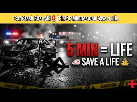 Car Crash First Aid 🚨 | First 5 Minutes Can Save a Life