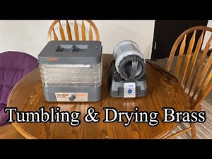 Tumbling And Drying Brass