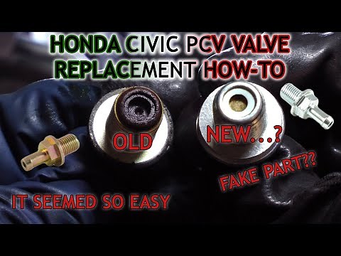Honda Civic PCV Valve Replacement How-To - Easy If You Avoid This