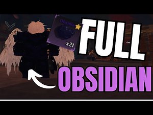 OBSIDIAN Armor Is BROKEN!!! The Forge Roblox