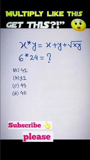 Binary Operations in Math ✅ #shorts #mathstricks #tricksandsolutions