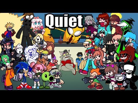 Quiet but Every Turn a Different Character Sings 🎶 (FNF Quiet but Everyone Sings It)