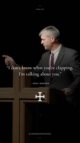 “I want you to know that the greatest heresy in the American Evangelical and Protestant church is that if you pray and ask Jesus Christ to come into your heart he will definitely come in. You will not find that in any place in scripture you will not find that anywhere in Baptist history until about 50 years ago. What you need to know is that salvation is by faith and faith alone in Jesus Christ. And faith alone in Jesus Christ is preceded and followed by repentance, a turning away from sin, a ha