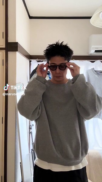 ラッセルスウェット #おすすめ #おすすめにのりたい #98 #スパイキーショート #メンズファッション #古着 #スウェット