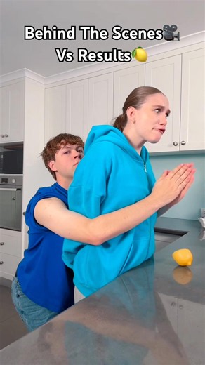 MHM A LEMON🍋 - Behind the scenes vs results! #shortvideo #shorts #couple #trend
