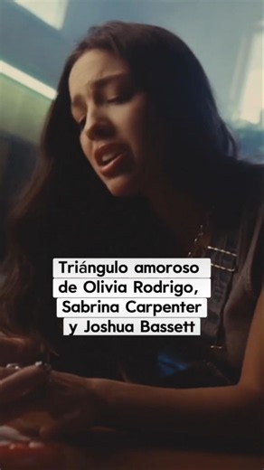 La historia detrás del triángulo amoroso de Olivia Rodrigo, Sabrina Carpenter y Joshua Bassett